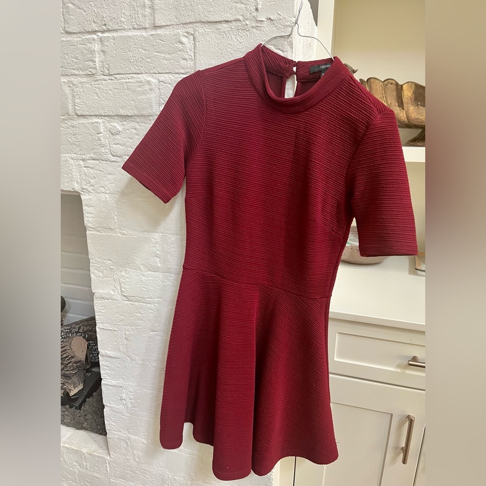 Maroon Dress
